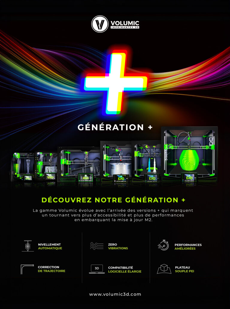 Imprimantes 3D GENERATION +