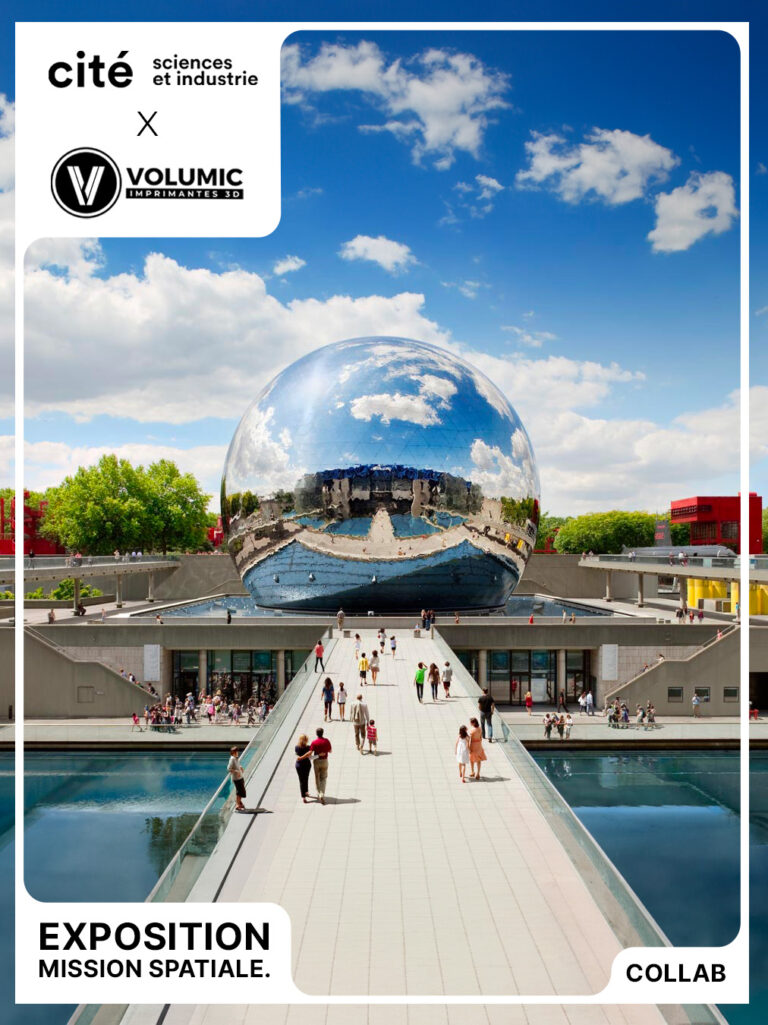 La 3D s’invite dans la conquête spatiale à la Cité des sciences et de l’industrie !