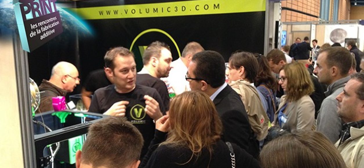 Volumic at 3D Print Exhibition Lyon 2015
