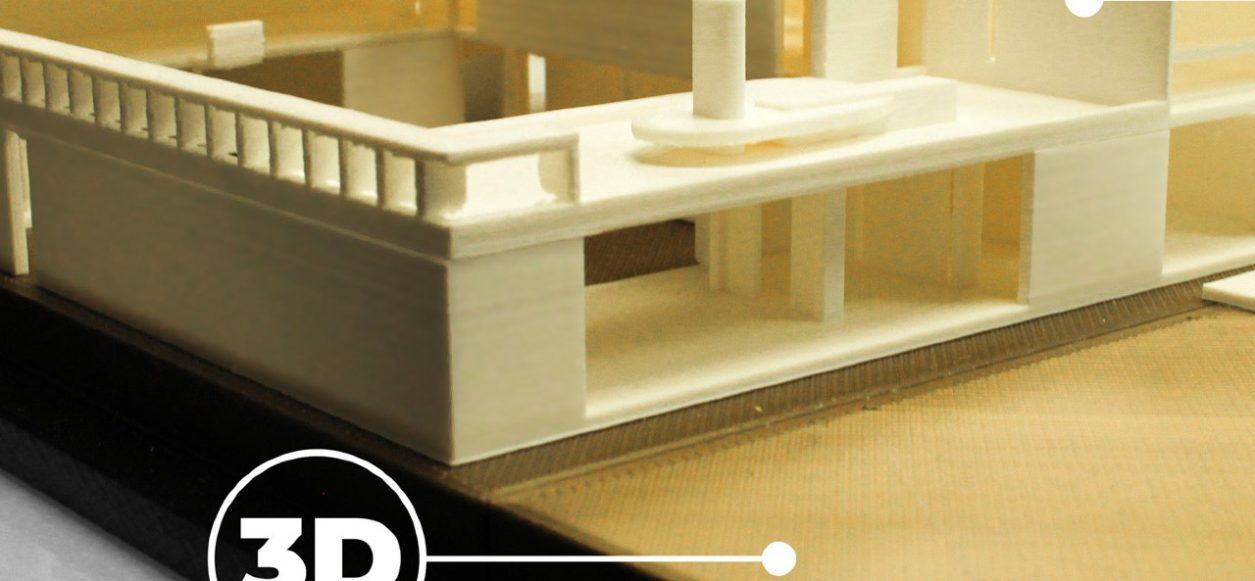 maquette architecture 3D